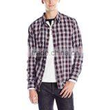 China Blouses 2016 Winter Designs Fashion Men's Plaid Shirt thumbnail-3