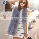 Turkey Feather Hot Vest Not Cheaper Than Ostrich Vest for Women thumbnail-6