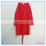 Wholesale Unisex Microfiber Bathrobe, Polyester Hooded Microfiber Bathrobe thumbnail-1