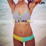 NEW! The Strappy-back Getaway Halter Woman Swimsuit Hot Kore an Teen Girl Bikini thumbnail-1