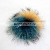 Myfur Top Ball On Winter Beanies Raccoon Fur Bobble Real Fur Pom Poms For Hat thumbnail-5