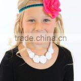 Latest 3/4sleeves Back White Mother and Daughter Dress Design Mommy and me Maxi Dress 2016 thumbnail-4