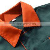 High Quality Green Long Sleeve Durable Working Uniforms thumbnail-3
