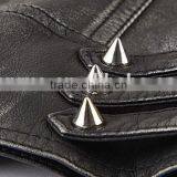 2016 Earlyspring Stylish Woman's Sex Fashion Leather Short Coat Locomotive Suit thumbnail-4