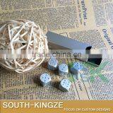 Silver Plating Creation Folk Arts Metal Rolling Dice in Long Square Silver Color Metal Packing Box thumbnail-6