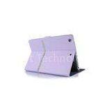 Folding Apple IPad Tablet Protective Cases Leather IPad Cases for IPad Air / IPad Mini thumbnail-1