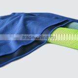 100% genuine cool towel material ice microfiber cooling towel for sport