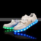 Factory Wholesale Latest Design USB Rechargeable Kids LED Luminous Light Shoes Children Kids Led Shoes Sneakers thumbnail-6