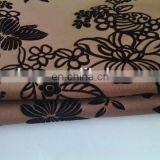 Winfar Textile 100% Polyester DTY Scuba Flower Flocking Fabric thumbnail-4