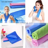 wholesale summer sport pva cooling towel