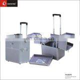2016aluminum Barber Salon Tool Case With 2 Trays Inside