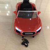 Licensed AUDI R8 With Remote Control Ride on Car Toy thumbnail-3
