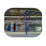 Automatic powder coating line for aluminum window and door
