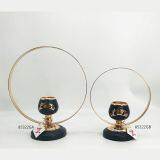 Modern Gold Metal Candle Holder From China thumbnail-2