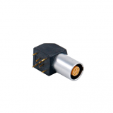Push-pull Self-latching B Series Elbow Socket Connectors for Printed Circuit