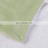 100% Polyester Sherpa Flannel Blanket Two Sides Brushed Cozy Fleece Throw thumbnail-5