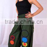 Cotton Harem Pants Baggy Loose Aladdin Yoga Boho Gypsy Wide Leg Comfy Ninja Pant Indian Women Pant