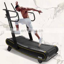 Soft Running and Jogging Fitness Equipment Eco-friendly Energy Saving Gym Machine High Quality Curved Treadmill & Air Runner thumbnail-1