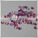 New Fashion Nail Art Light Rink Rhinestone Crystal AB Clour Silver Flatback Non Hot Fix Rhinestone Tone for Wedding Dress thumbnail-3