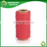 Manufacturer orange colour open end cotton yarn 20s 2 ply HB531 China