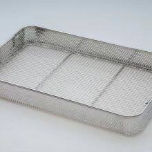 Sterilisation Basket – Replace Green Plastic Trays Screen Baskets Made of Perforated Plate thumbnail-3