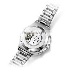 SEWOR Luxury Brand Male Mechanical Automatic Clock Watch Transparent Skeleton Waterproof Men Watches thumbnail-4