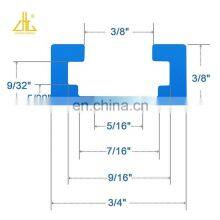 New Products Extruded Aluminum T Track Producing In ZHONGLIAN Factory thumbnail-5