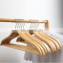 Luxury Wood Hangers for Cloths Shirt Clothing Coat Hangers Cheap Suit Wooden Display Hanger thumbnail-4