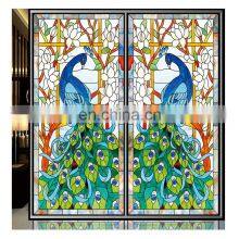 Architectural Stained Glass Art Window Panels Decorative Glass Low Prices Custom Pattern Stain Church Glass