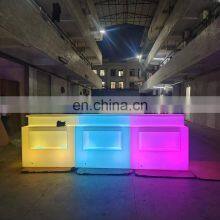Counter Dining Table Bar Tables Remote Control RGB Colors Nightclub LED Lighted Bar Counter thumbnail-1
