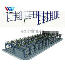 China Industrial Prefabricated Galvanized Steel Structure Building Prefab Sports Storage Hall Indoor thumbnail-2