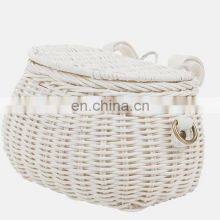 Hot Sale Mini Cuties Rattan Bag For Children Handicraft Kid Basket Bag Wicker Kids Bag Wholesale Supplier thumbnail-4