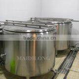 Stainless Steel Round Open no Cone German Style Fermentation Tank thumbnail-4