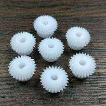 White POM Bevel Gear thumbnail-1