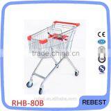 2016 Most Popular,easy to Move Metal Shopping Trolley