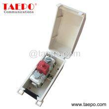 Outdoor 1 Pair Subscriber Connector Unit dp Box for STB Module With Over Voltage Protection