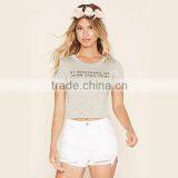 New Fashion Printed Crop Tops Cotton Tops Ladies Tops Women Tops thumbnail-1