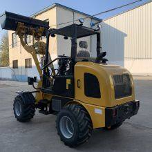 China Famous Brand HZM 811 810B 811T 1000kg Skid Steer Wheel Loader With New CE thumbnail-4