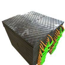 UHMWPE Black Leg Pads for Heavy Machinery, Wear-resistant, Anti-slip, and High Load-bearing thumbnail-1