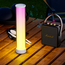 Intelligent Bluetooth Dimming Color Atmosphere Light， Rechargeable Bedside Lamp ，Bedroom Decoration Small Night Light， Remote Control Light thumbnail-2