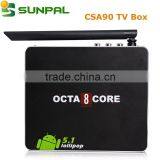 Csa90 Android 5.1 Lollipop tv Box TV Box Media Player HD WIFI 64-bit Greek Channels Android tv Box CSA90 Smart tv Box