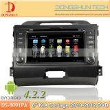 7" Sportage 2010-2012 Pure Android 4.2.2 Car DVD With GPS 3G/WIFI