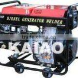 AC Single Phase 2KW Double Use DC180A Diesel Welder Generator(KDE6500EW)