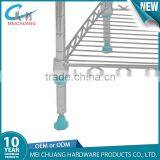 4 Tier Chrome Metal Wire Mesh Shelf Storage Rack thumbnail-3