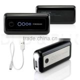 Flashing light power bank 5600Ah for Samsung with factory wholesale price