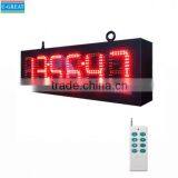 Good Quality and Low Price RF Control Outside Digital Countdown Clock With GPS