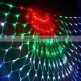 Fullbell 200 LED Wedding Fairy Mesh Net Lighting Outdoor Twinkle Led Christmas Net Lights Blue thumbnail-4