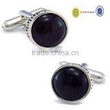 Promotional Custom Manufacture Fashion Gold Wholesale Platinum Cufflinks thumbnail-3