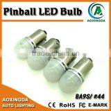 2016 NEWEST 5630 2 LED Bayonet BA9S #44 #47 Pinball LED Frosted Globes