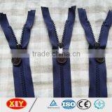 Oem Long Chain Customize Length Open End Plastic Zipper , Coat Zipper thumbnail-3